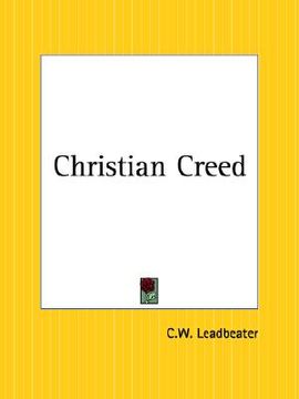portada christian creed (en Inglés)