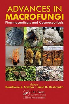 portada Advances in Macrofungi: Pharmaceuticals and Cosmeceuticals (Progress in Mycological Research) (en Inglés)
