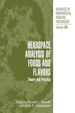 portada Headspace Analysis of Foods and Flavors: Theory and Practice (en Inglés)