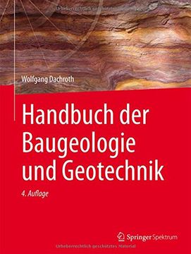 portada Handbuch der Baugeologie und Geotechnik (en Alemán)