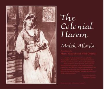 portada Colonial Harem (Theory and History of Literature) 