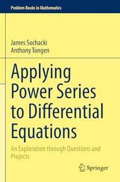 portada Applying Power Series to Differential Equations: An Exploration Through Questions and Projects