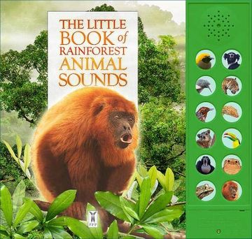 portada The Little Book of Rainforest Animal Sounds (en Inglés)