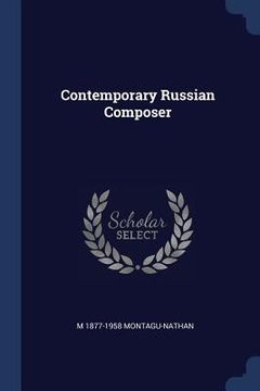 portada Contemporary Russian Composer (en Inglés)