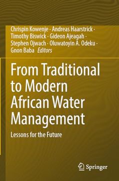 portada From Traditional to Modern African Water Management: Lessons for the Future (en Inglés)