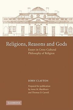 portada Religions, Reasons and Gods Paperback (in English)