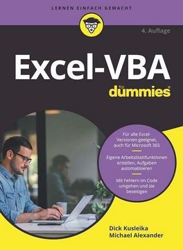 portada Excel-Vba für Dummies (en Alemán)