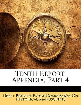 portada tenth report: appendix, part 4 (in English)
