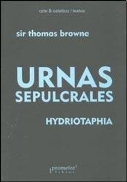 portada Urnas Sepulcrales - Hydriotaphia