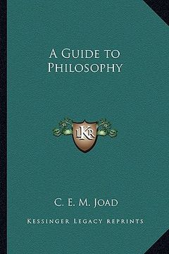portada a guide to philosophy (en Inglés)