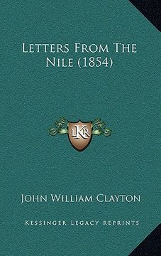 portada letters from the nile (1854) (en Inglés)