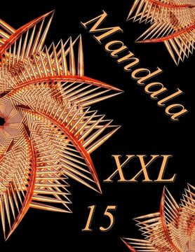 portada Mandala XXL 15: Coloring Book (Adult Coloring Book for Relax) (en Inglés)