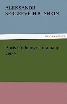 portada boris godunov: a drama in verse (en Inglés)
