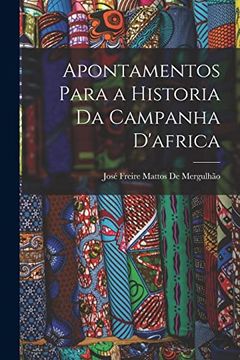 portada Apontamentos Para a Historia da Campanha D'Africa (in Portuguese)