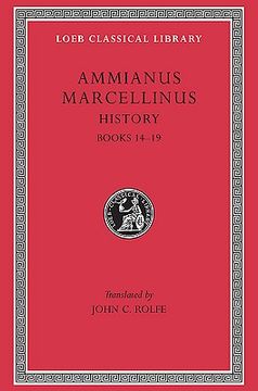 portada Ammianus Marcellinus: Roman History, Volume i, Books 14-19 (en Inglés)