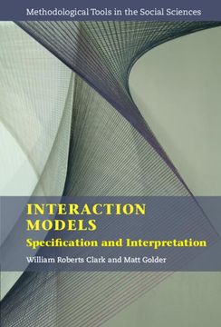 portada Interaction Models: Specification and Interpretation (Methodological Tools in the Social Sciences) (en Inglés)