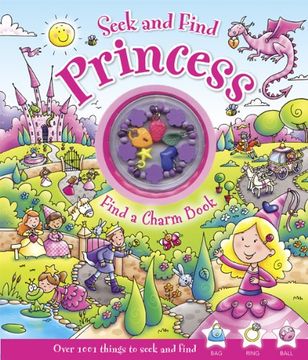 portada Seek and Find Princess: Find a Charm Book (en Inglés)