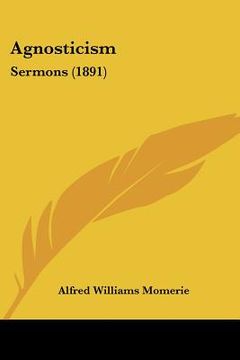 portada agnosticism: sermons (1891) (en Inglés)