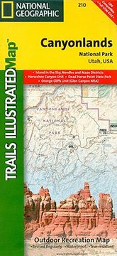 portada canyonlands national park, utah: outdoor recreation map