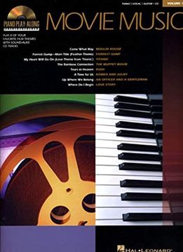portada movie music: piano play-along volume 1 (in English)