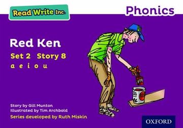 portada Read Write Inc. Phonics: Purple set 2 Storybook 8 red ken (Read Write Inc. Phonics) (en Inglés)