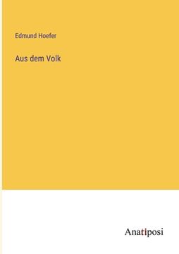 portada Aus dem Volk (en Alemán)