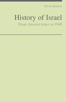 portada History of Israel: From Ancient times to 1948 (en Inglés)
