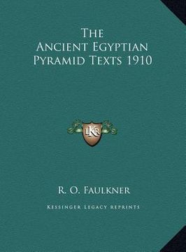 portada the ancient egyptian pyramid texts 1910