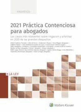 portada 2021 Práctica Contenciosa Para Abogados: Los Casos más Relevantes en 2020 de los Grandes Despachos (in Spanish)