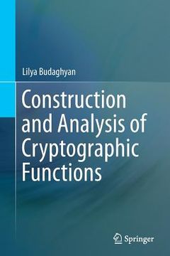 portada Construction and Analysis of Cryptographic Functions (in English)