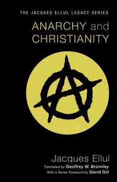portada anarchy and christianity (en Inglés)