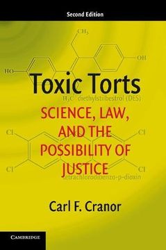 portada Toxic Torts: Science, Law, and the Possibility of Justice (in English)