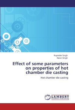 portada Effect of some parameters on properties of hot chamber die casting