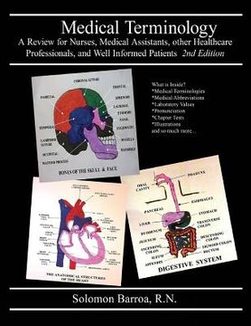 portada Medical Terminology: A Review for Nurses, Medical Assistants, other Healthcare Professionals, and Well Informed Patients (en Inglés)