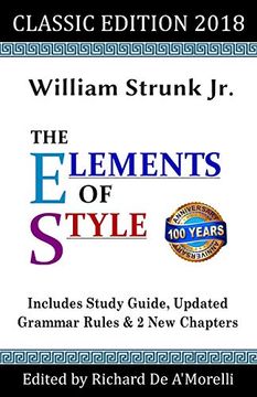 portada The Elements of Style: Classic Edition (2018) (en Inglés)