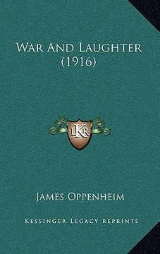 portada war and laughter (1916) (in English)