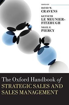 portada The Oxford Handbook of Strategic Sales and Sales Management (Oxford Handbooks) (en Inglés)
