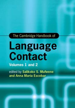 portada The Cambridge Handbook of Language Contact 2 Volume Hardback Set (en Inglés)