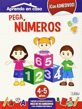 portada PEGA NUMEROS (4-5 A�OS)APRENDO EN CASA