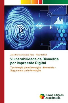 portada Vulnerabilidade da Biometria por Impressão Digital