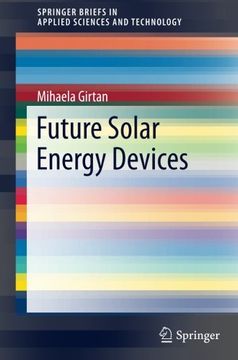 portada Future Solar Energy Devices (SpringerBriefs in Applied Sciences and Technology)