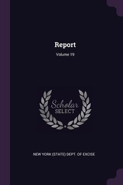 portada Report; Volume 19 (en Inglés)