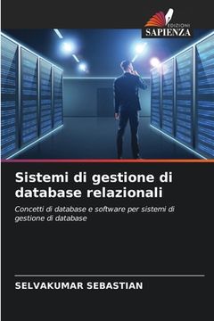 portada Sistemi di gestione di database relazionali (en Italiano)