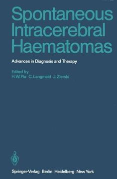 portada spontaneous intracerebral haematomas: advances in diagnosis and therapy (en Inglés)