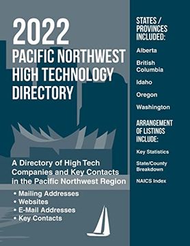 portada Pacific Northwest High Technology Directory 2022 (en Inglés)