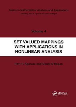 portada Set Valued Mappings With Applications in Nonlinear Analysis (Mathematical Analysis and Applications) (in English)