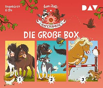portada Die Haferhorde - die Große box (Teil 1-3): Ungekürzte Lesungen mit Bürger Lars Dietrich (6 Cds) (in German)