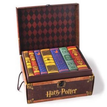 portada Harry Potter Hard Cover Boxed Set: Books #1-7 (libro en Inglés)
