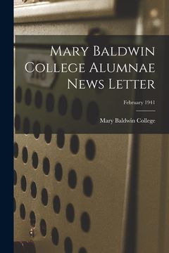 portada Mary Baldwin College Alumnae News Letter; February 1941 (in English)