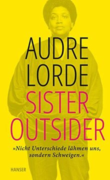 portada Sister Outsider: Essays (en Alemán)